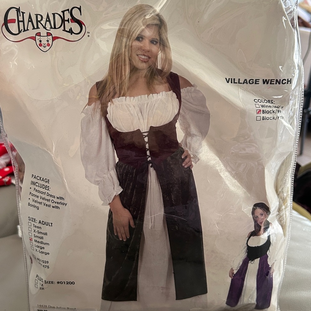 Village Wench Women’s Halloween Costumes M A-27